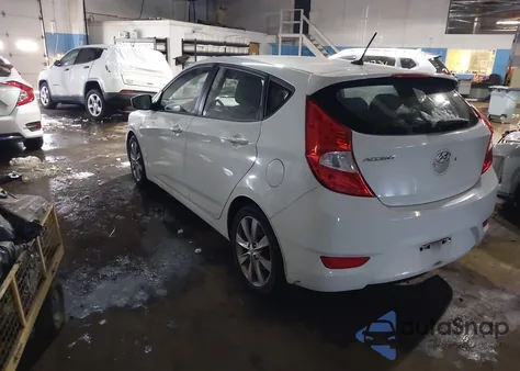 2012 Hyundai Accent Se z USA, uszkodzony, nr VIN KMHCU5AE6CU010792